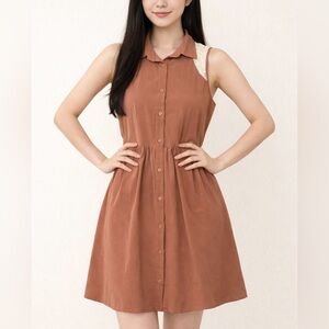 Forever 21 Sleeveless Mini Dress Lace Detail Size S
